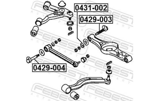 Vis de correction du carrossage
