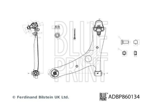 wishbone ADBP860134 Blue Print