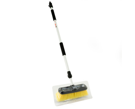 Protecton washing brush with extension handle