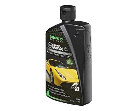 Gecko Polish 3 in 1 + Carnauba 500ml, Image 2