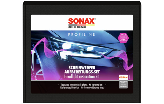 SONAX PROFILINE Headlight Glass Repair Set