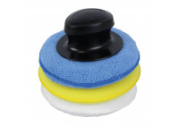 Protecton polishing sponge with handle
