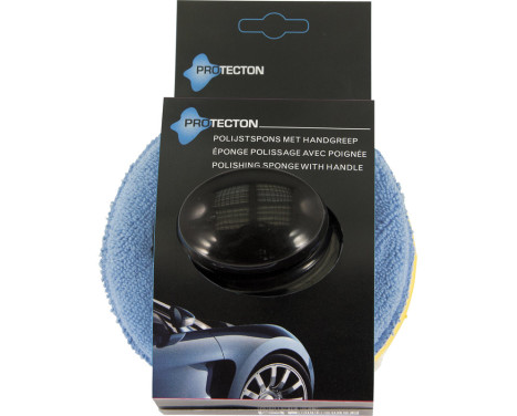 Protecton polishing sponge with handle, Image 2