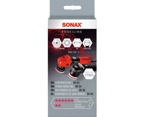 Attachment polishing machine Hybridwollpad 80 DA, Image 2