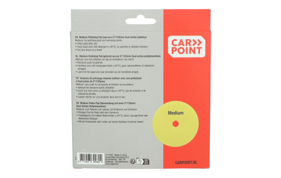 Carpoint Medium Polishing Pads 125mm/5" 2 Pieces, Image 8