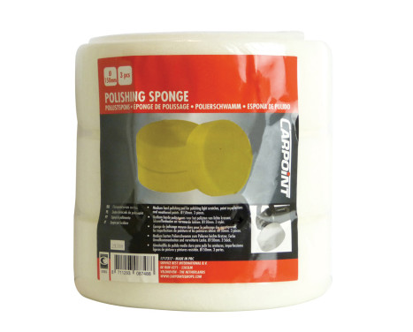 Carpoint Medium Polishing Sponge - 150 mm - 3 pieces, Image 4