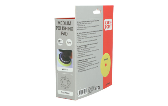 Carpoint Multistep Microfibre Pads125mm/5" 2 Pieces, Image 6