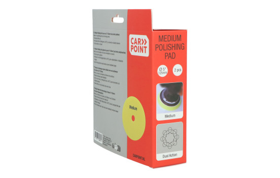 Carpoint Multistep Microfibre Pads125mm/5" 2 Pieces, Image 7