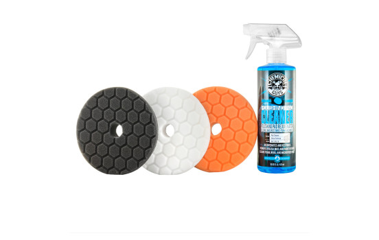 Chemical Guys Hex-Logic Quantum Finishing Pad Black (5.5 Inch), Image 6