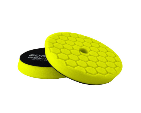 Chemical Guys Hex-Logic Quantum Heavy Cutting Pad Yellow (6.5 Inch)