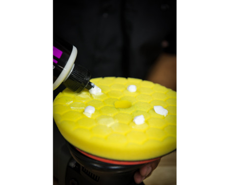 Chemical Guys Hex-Logic Quantum Heavy Cutting Pad Yellow (6.5 Inch), Image 4