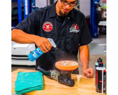 Chemical Guys Hex-Logic Quantum Medium-Heavy Cutting Pad Orange (5.5 Inch), Image 4