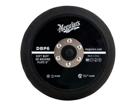 Meguiars Soft Buff Backing Plate 6 '' for Dual Action Polisher