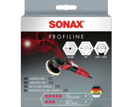Sonax Lambskin Disc Small - 125 mm, Image 3