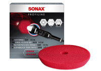 SONAX Polishing disc eccentric hard red 125mm