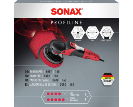 SONAX Polishing Disc Rotary hard, Image 3