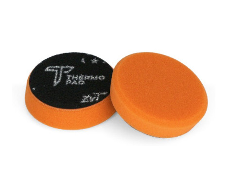 ZviZZer Polishing Pad Thermo Trapezoid Orange Medium Cut - 70mm