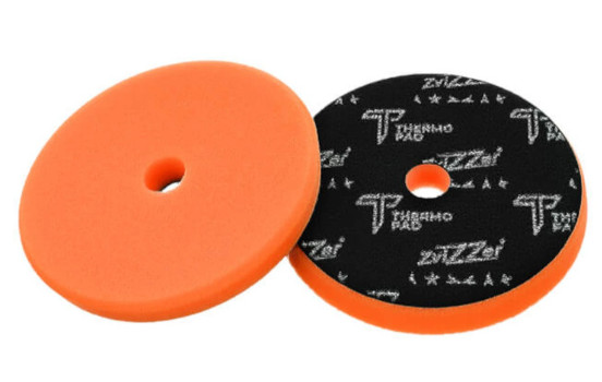 ZviZZer Polishing Pad Thermo Trapezoid Orange Medium Cut - 75 mm