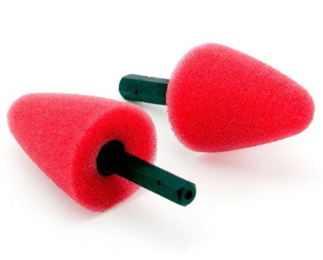 ZviZZer Thermo Thermo Cone Red Hard 30x40mm - 1pc