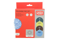 Carpoint Polishing Pad Set 125mm/5" 4 Pieces