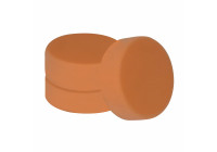 Polishing sponge orange