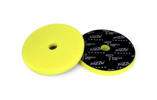 ZviZZer Polishing Pad Thermo Trapezoid Yellow Fine Cut - 140 mm