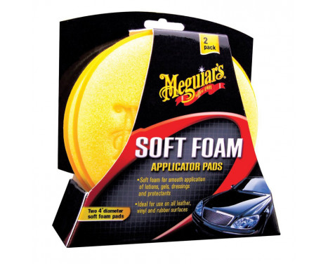 Meguair's soft foam applicator pads