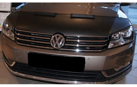 Bonnet lath cover Volkswagen Passat 2011- black