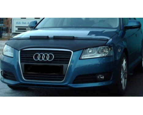 Bonnet liner cover Audi A3 8P 2009- black (facelift)