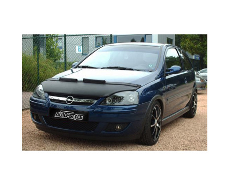 Bonnet liner cover Opel Corsa C 2001-2006 black, Image 2