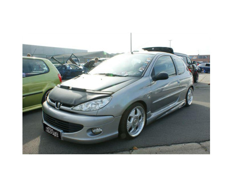 Bonnet liner cover Peugeot 206 1999-2005 black, Image 2