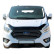 Oneway Bonnet Protector Ford Transit Custom MK1 Facelift 2018-2023 - Glossy Black, Thumbnail 2