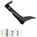 Oneway Bonnet protector (stone chip cover) Fiat Doblo 2nd Gen. 2010-2015 - Glossy black, Thumbnail 2