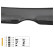 Oneway Bonnet protector (stone chip cover) Fiat Doblo 2nd Gen. 2010-2015 - Glossy black, Thumbnail 3