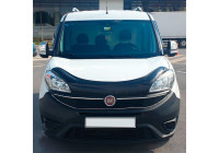 Oneway Bonnet protector (stone chip cover) Fiat Doblo 2nd Gen. Facelift 2015-2020 - Glossy Black