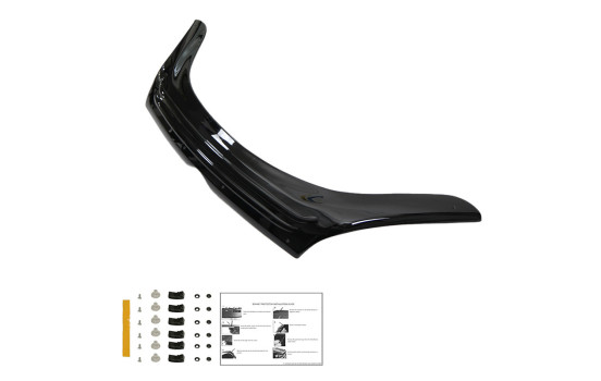 Oneway Bonnet protector (stone chip cover) Fiat Doblo 2nd Gen. Facelift 2015-2020 - Glossy Black, Image 4