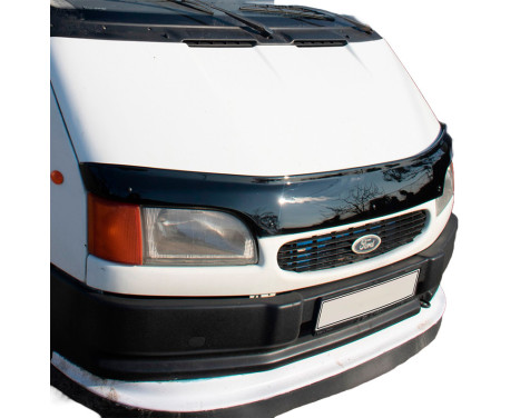 Oneway Bonnet protector (stone chip cover) fits Ford Transit MK5 1993-2002 - Glossy black