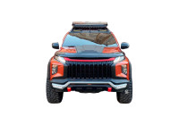 Oneway Bonnet protector (stone chip cover) fits Mitsubishi L200 Triton 6 2019- - Glossy black