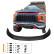 Oneway Bonnet protector (stone chip cover) fits Mitsubishi L200 Triton 6 2019- - Glossy black, Thumbnail 3
