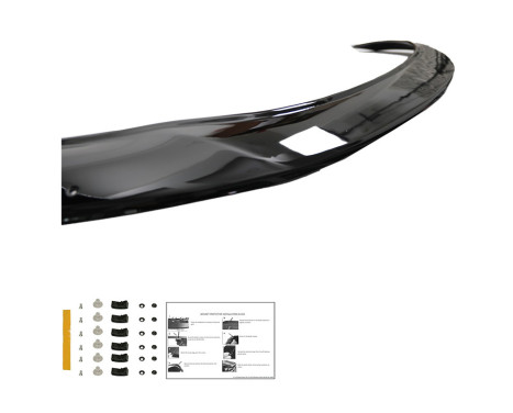 Oneway Bonnet protector (stone chip cover) fits Mitsubishi L200 Triton 6 2019- - Glossy black, Image 5