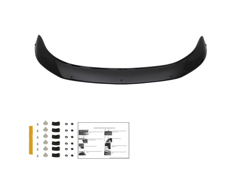 Oneway Bonnet protector (stone chip cover) fits Mitsubishi L200 Triton 6 2019- - Glossy black, Image 6
