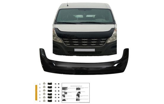 Oneway Bonnet protector (stone chip cover) Renault Master 3rd Gen. 2010-2014 - Glossy Black, Image 2