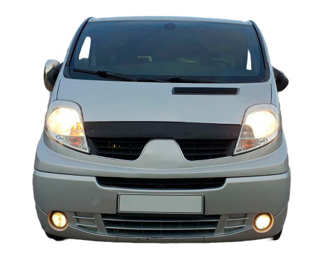 Oneway Bonnet protector (stone chip cover) suitable for Renault Trafic X83 01-2014 - Glossy black