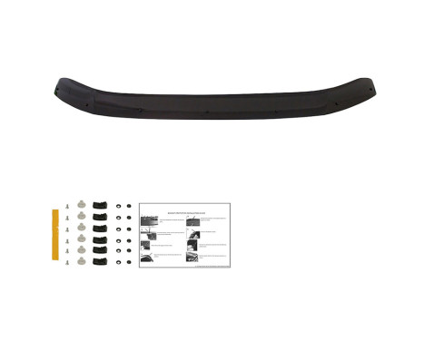 Oneway Bonnet protector (stone chip cover) Volkswagen Transporter T6/T6.1 2015-2022 - Glossy Black, Image 3