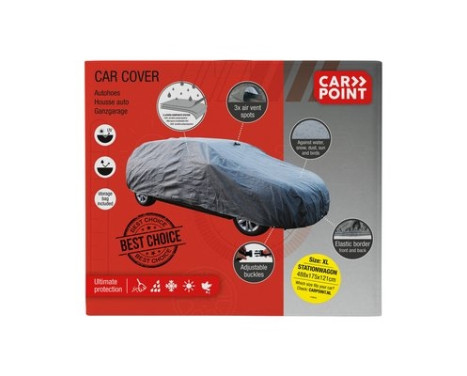 Car cover 3-layer Stationcar L 472x185x121cm, Image 2