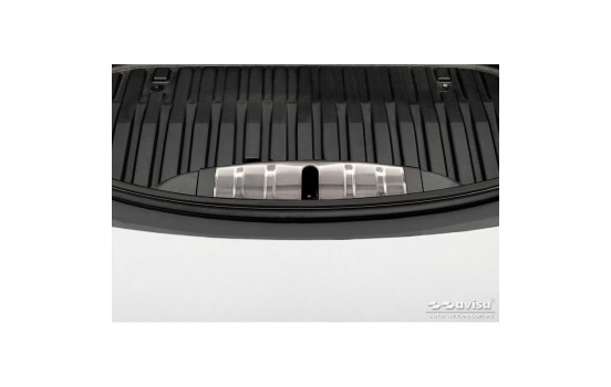 Steel Front (Frunk) Trunk Protective Strip suitable for Tesla Model 3 2019-2023 - Silver, Image 2