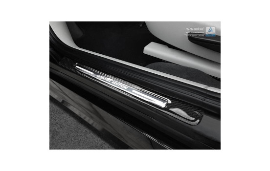 Universal door sill 'Special Edition' Black 3D Carbon / Aluminum (2 pieces), Image 3