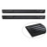 Universal Entry Mouldings 'Glossy Black' Aluminum/Black - 2-Piece - 54 x 4 cm, Thumbnail 4