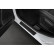 Aluminium Entry Mouldings 'Riffled Plate' suitable for Renault Express 2021- - 2-piece - Black