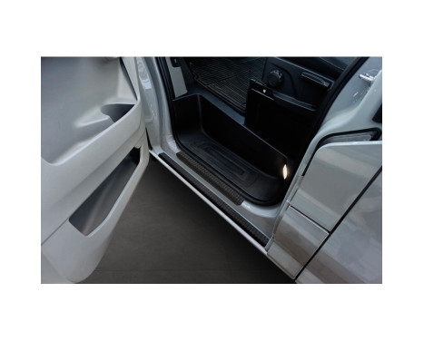 Avisa Aluminum Door Sill Moldings for Ford Transit Custom (V710) & Tourneo Custom (V710) 2023-